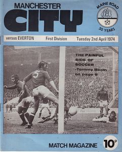 Manchester City v Everton 1973/74